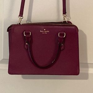 Kate Spade plum purse excellent condition